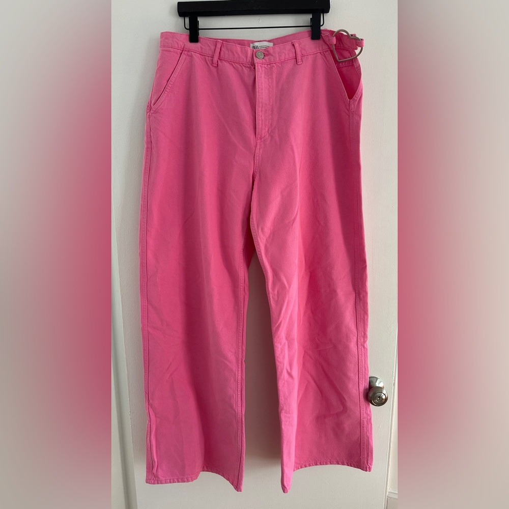 Baggy Heart Cutout Zara Jeans!